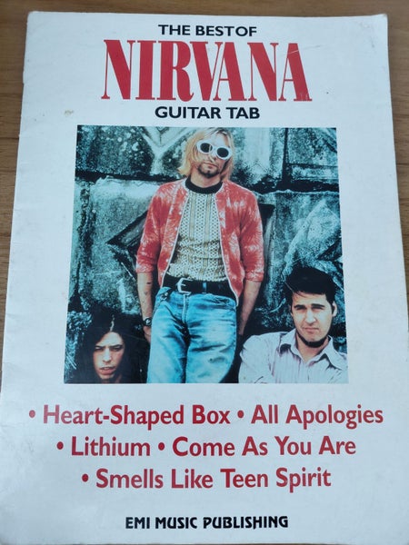 The Best of Nirvana Guitar Tab Carousel 1