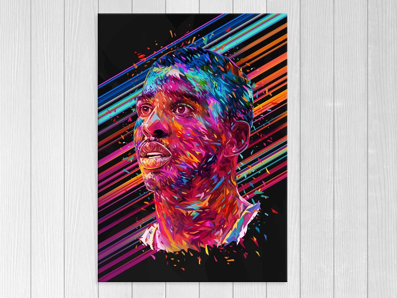 Pop Art - Basketball - Chris Paul - Graffiti Art - Wall Art - Art Prints Carousel 1