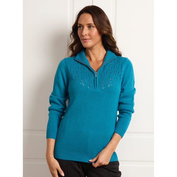 Thermolactyl zip polo - size S (10-12) - Blue Lagoon Carousel 1