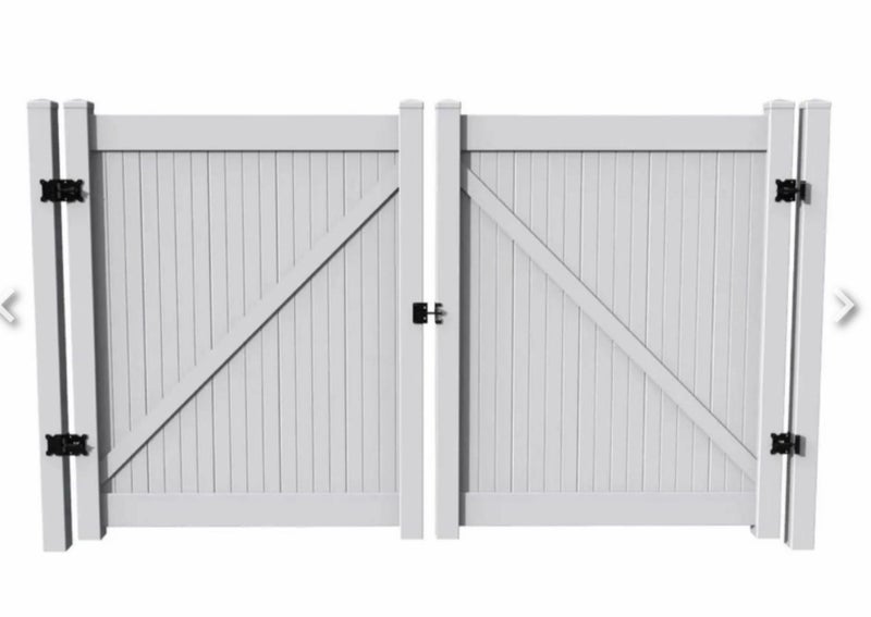 PVC Double Gate – Full Privacy – 3000mm Wide × 1800mm High Carousel 1