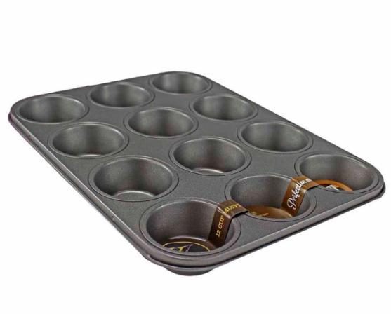 Kates Kitchen Non-Stick Muffin Pan Tin Tray 12 cup Carousel 3
