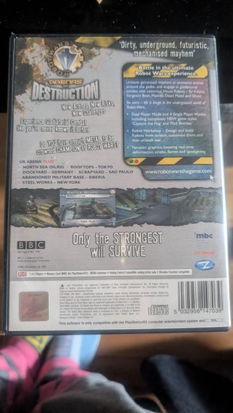PS2 Robot Wars Arenas of Destruction Carousel 3