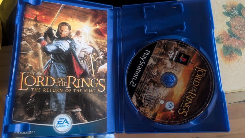 PS2 The Lord of the Rings the Return of the King Carousel 3