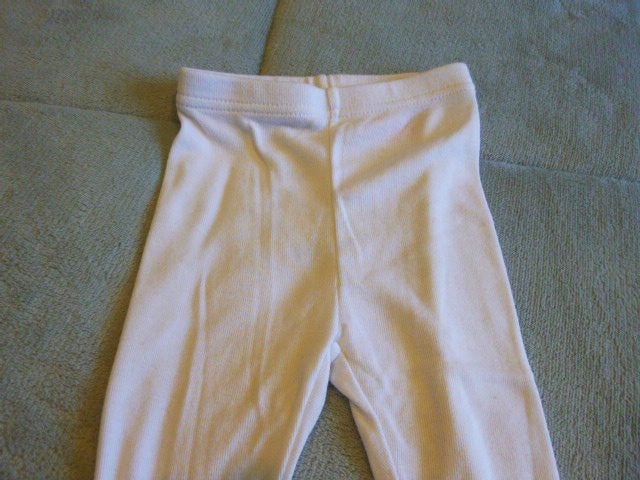 DOT 2 TOT = WHITE THERMAL LEGGING (3 - 6 mths) Carousel 2