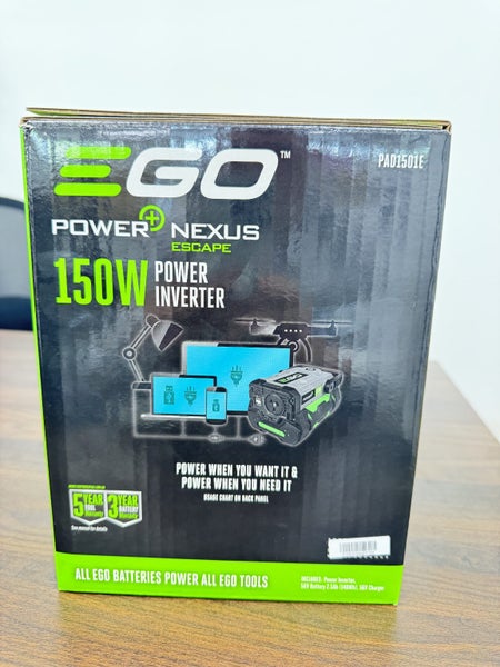 $1 REs - EGO 150W Nexus Escape Power Inverter Kit 2.5Ah 150 Watt Carousel 3