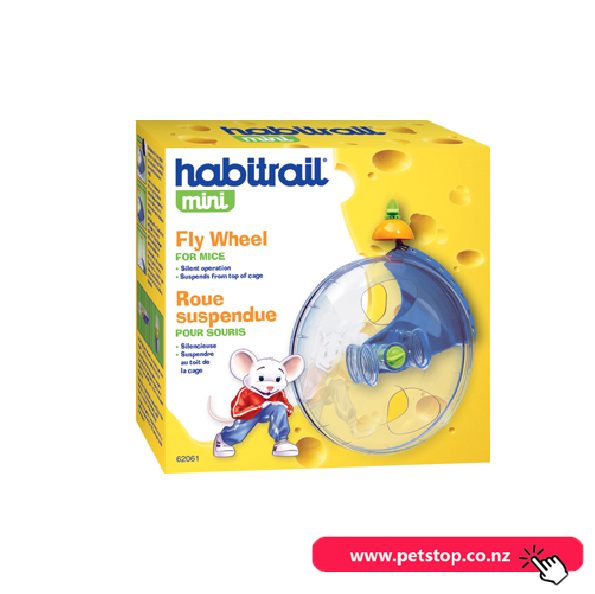 Habiltrail Mini Fly Wheel for Mice Carousel 1