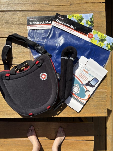 Trabasack wheelchair lap tray non slip mats and media mount Carousel 1