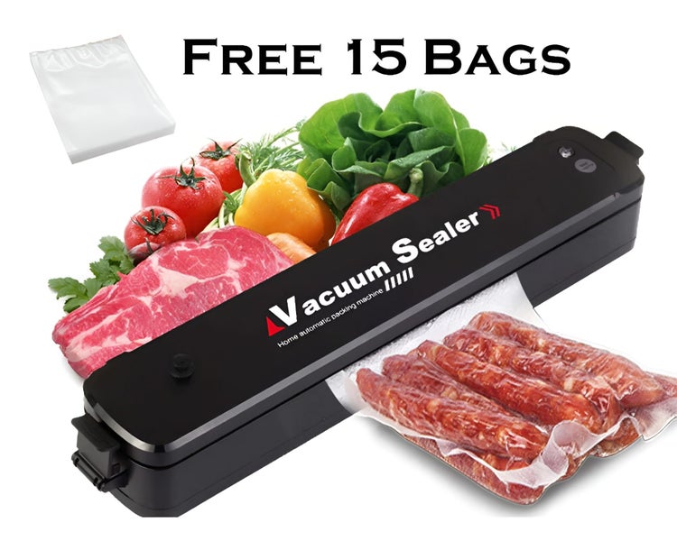 Vacuum Sealer Machine With Vacuum Sealer Bags (OVER STOCKED) Carousel 1