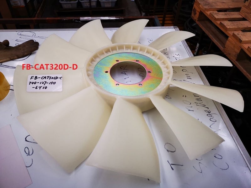 Fan Blade for CAT Doosan Hitachi Kato Komatsu Hyundai Sumitomo Kobelco Yanmar Carousel 2