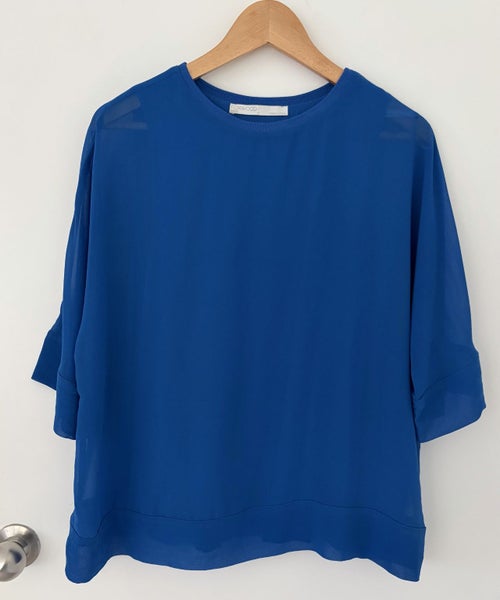 Foxwood sheer top with sleeveless lining Carousel 1