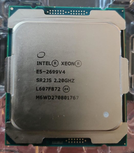 Intel Xeon E5 2699 v4 2.2GHz 22-Core 55Mb Cache 145W 2400MHz Processor SR2JS Carousel 1
