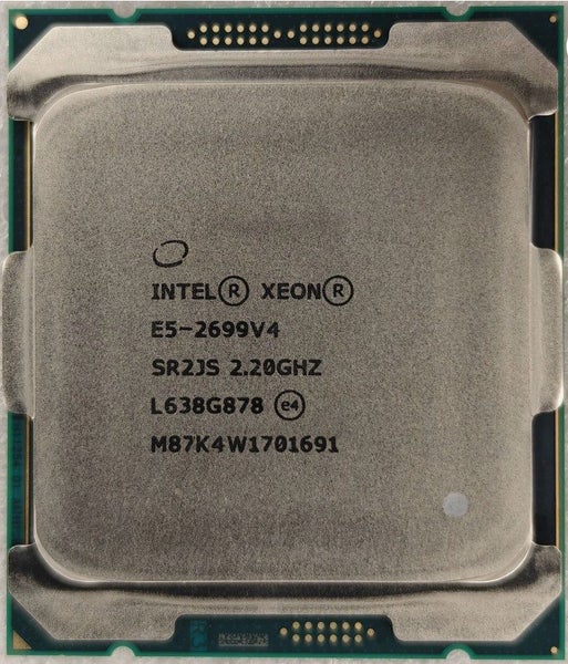 Intel Xeon E5 2699 v4 2.2GHz 22-Core 55Mb Cache 145W 2400MHz Processor SR2JS Carousel 2