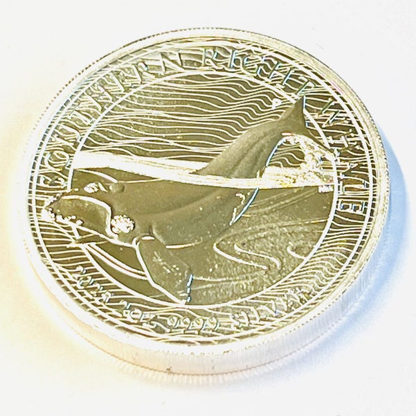 2023 Australia 2 oz .999 Silver Humpback Whale BU Carousel 1