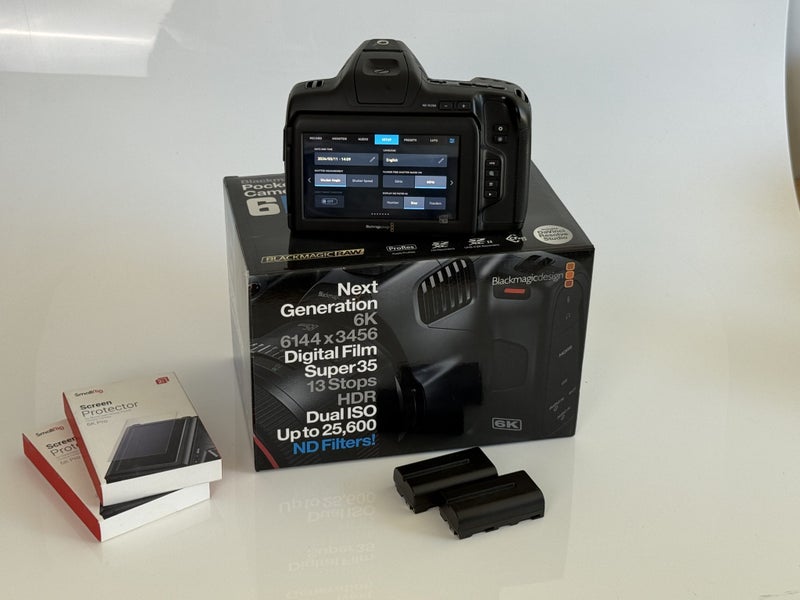 Blackmagic BMPCC 6K Pro with Sigma 18-35mm F1.8 DC and Extras Carousel 1