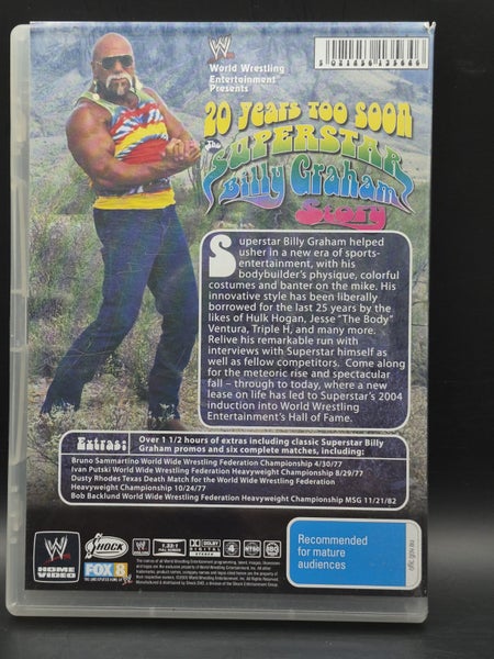 WWE DVD - 20 Years Too Soon: The Superstar Billy Graham Story Carousel 2