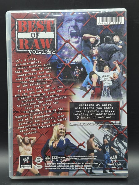 WWE DVD - Best of Raw Vol 1 & 2 Carousel 2