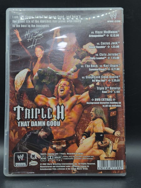WWE DVD - Triple H - That Damn Good Carousel 2