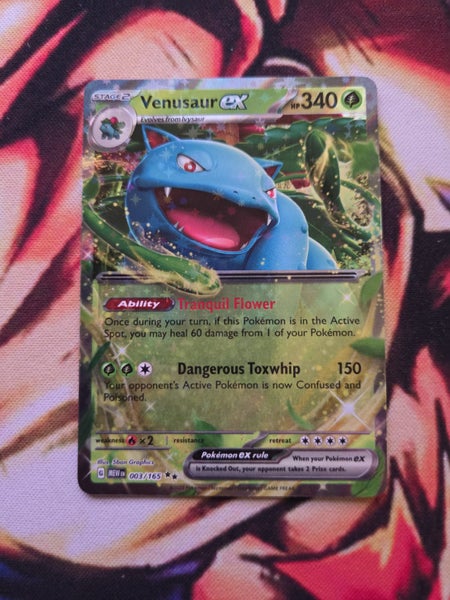 Venusaur EX - Pokemon 151 - 003/165 - NM Carousel 1
