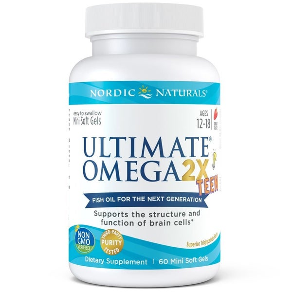 Nordic Naturals Ultimate Omega 2X TEEN 60 Softgels Carousel 1