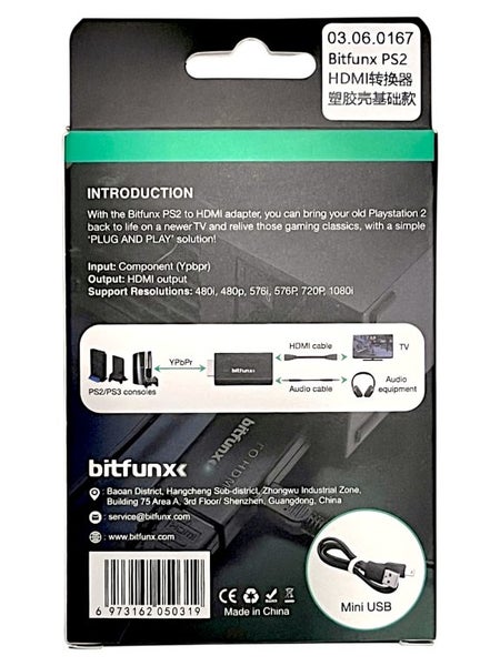 Bitfunx PS2 to HDMI Converter (BRAND NEW IN BOX) Carousel 7
