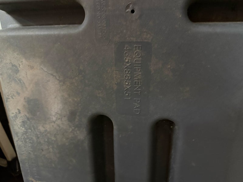 Heatpump base and support Carousel 2