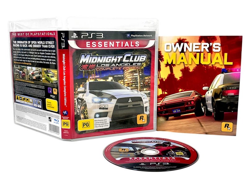 Midnight Club: Los Angeles - Complete Edition (PS3) *MINT COMPLETE* Carousel 1