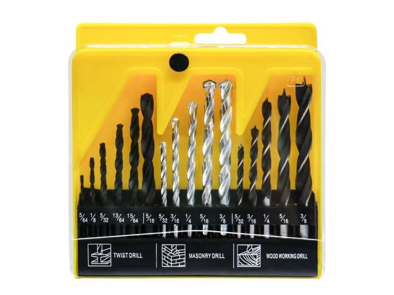 Twist Drill Set For Wood Metal Concrete Hole Saws Carousel 1