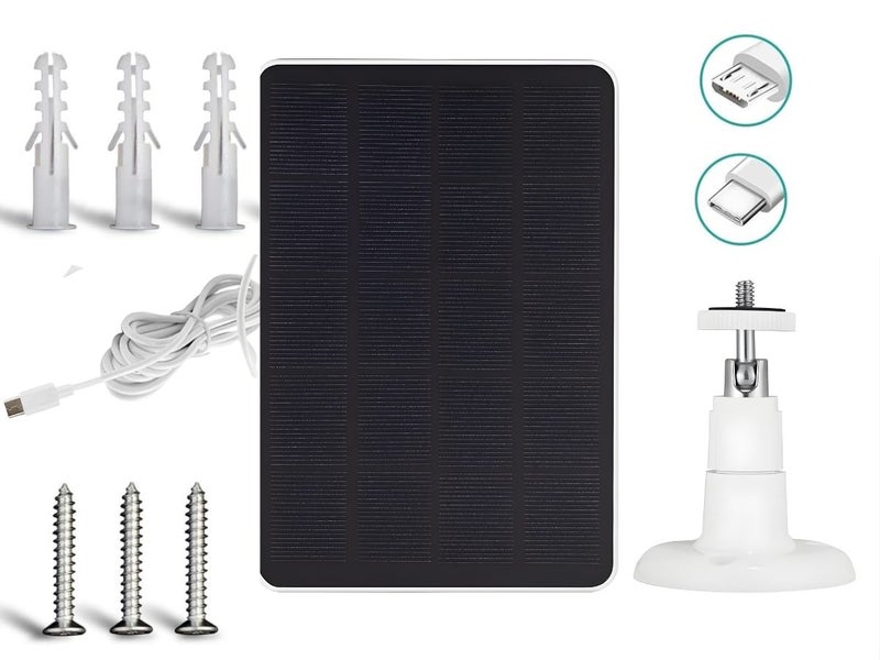 Solar Panel for CCTV Security Camera Carousel 2