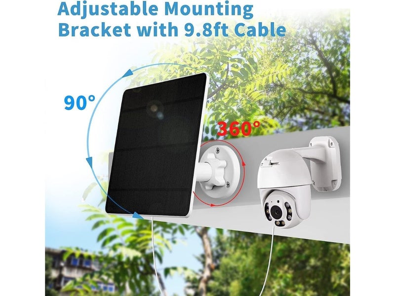 Solar Panel for CCTV Security Camera Carousel 9