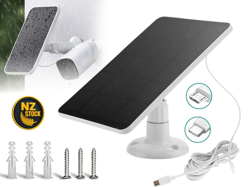 Solar Panel for CCTV Security Camera Carousel 1