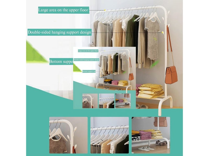 Cloth Rack Garment Rack - (NZ Clearance) Carousel 8