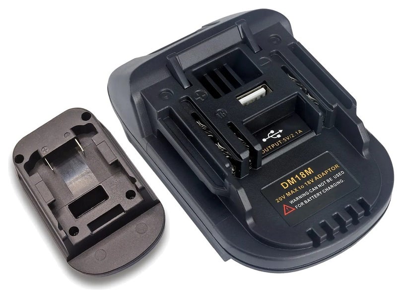 DM18M Battery Adapter Compatible for Makita 18V Lithium-ion Power Tools Carousel 2