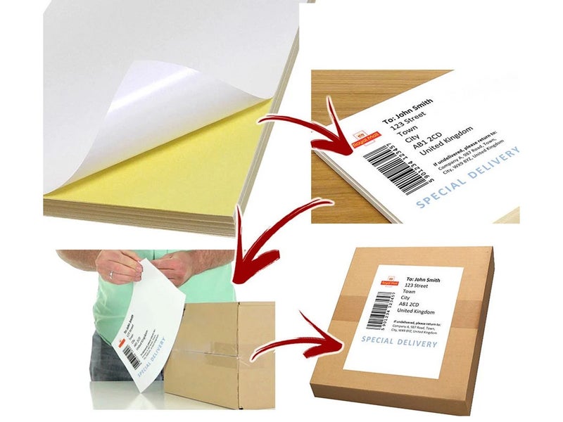 Self Adhesive Sticker Paper A4 100pcs Local Buy Carousel 12