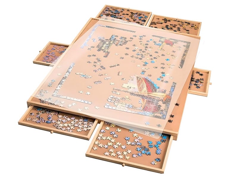 Jigsaw Table Puzzle Craft Board Table Game - (NZ CLEARANCE) Carousel 2