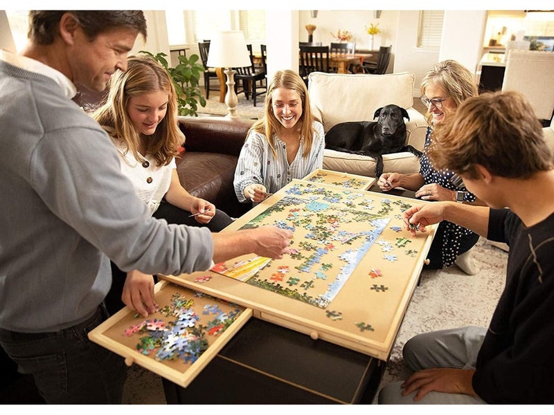 Jigsaw Table Puzzle Craft Board Table Game - (NZ CLEARANCE) Carousel 9