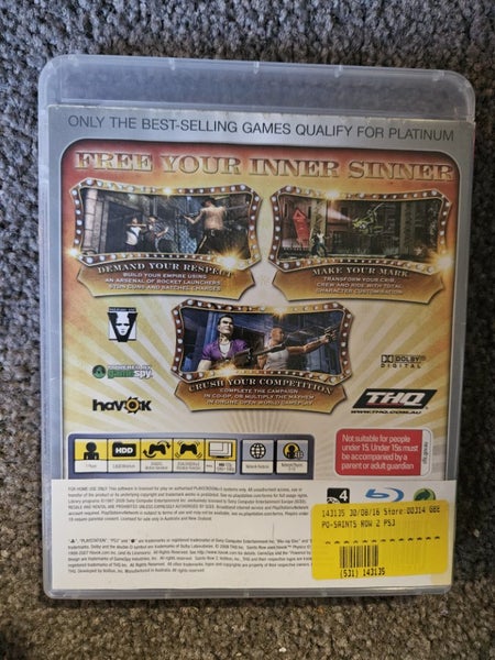 2 x Saints Row Ps3 Games Carousel 2