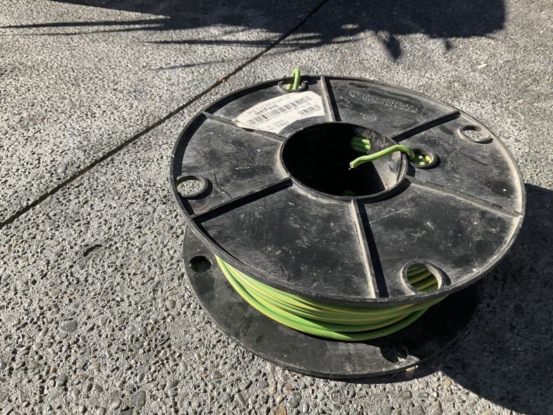 Earth cable 6mm green/yellow 1 core Carousel 1