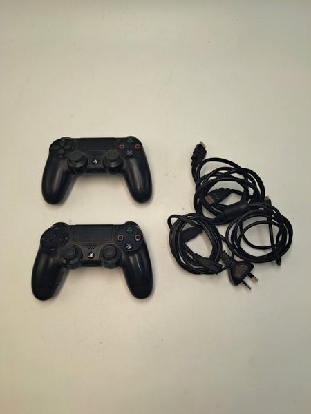 * 500GB PS4 Console w/ 2 Controllers & Cables! * Carousel 2