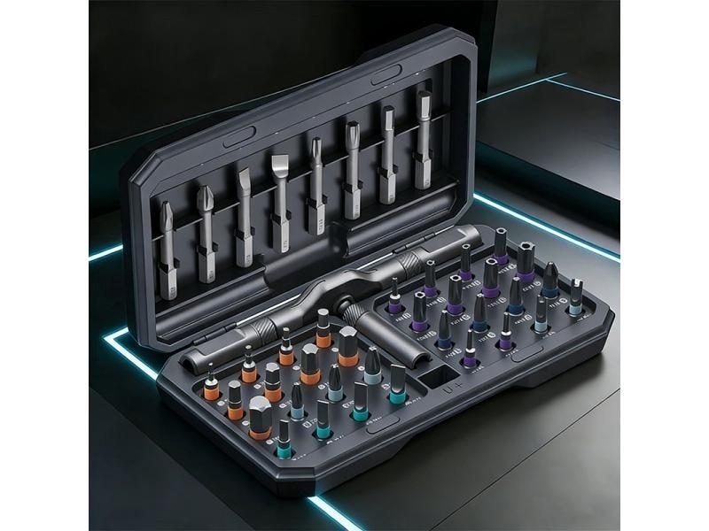 Multifunctional Magnetic Ratchet Screwdriver Set DIY Tools Carousel 1