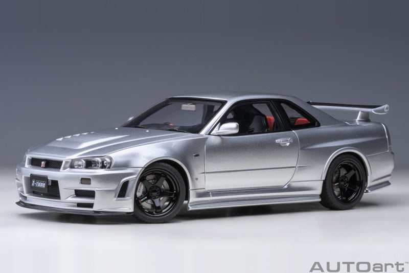 Autoart 77461 Nissan Skyline GT-R (R34) Z-tune (Z-tune Silver) Carousel 1