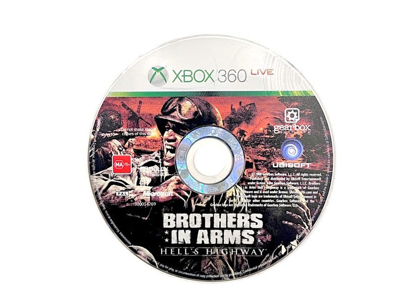 Brothers in Arms: Hell s Highway (Xbox 360) DISC SCRATCHED Carousel 1