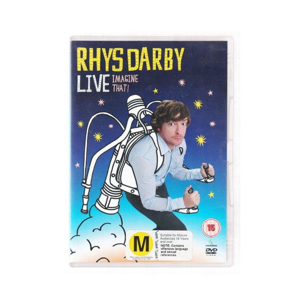 Rhys Darby Live • Imagine That! (M) • DVD • 2008 • Comedy Show Flight Conchords