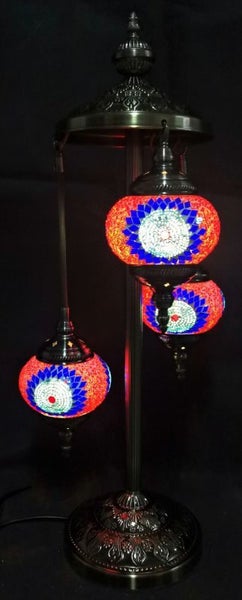 Turkish Mosaic Lamp - 3 Tier (75cm) Carousel 1