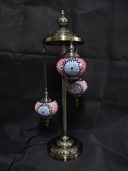 Turkish Mosaic Lamp - 3 Tier (75cm) Carousel 2