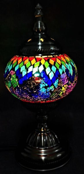 Turkish Mosaic Lamp (Rainbow) Carousel 1