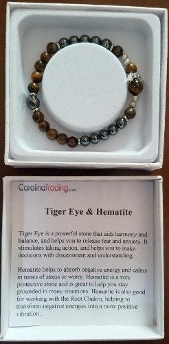 Bracelet - Tigereye Hematite Carousel 1