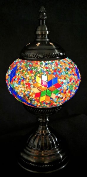 Mosaic Lamp - Turkish Multicolour (28.5cm) Carousel 1