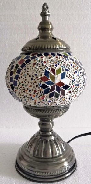 Mosaic Lamp - Turkish Multicolour (28.5cm) Carousel 2