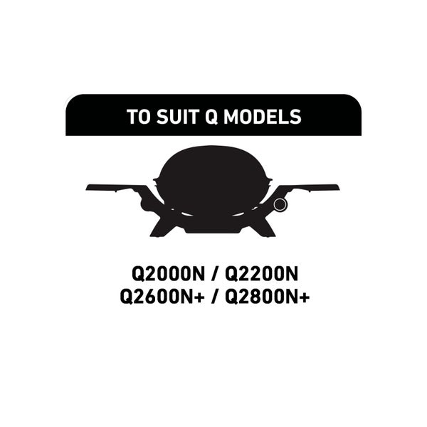 Weber Q Full Hotplate - Suitable for Q2000N, Q2200N, Q2600N+, Q2800N+ Carousel 2
