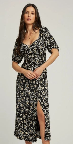 Stunning Max Juniper puff sleeve dress Carousel 1